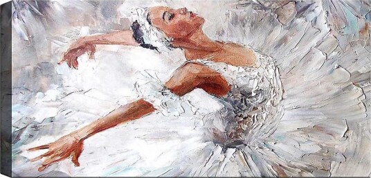 Canvasbilde YTY People Flerfarget 120x50 cm