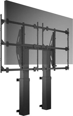 Multibrackets M Pro Series stand - for dvLED video wall - Wallstand - black - Max - recommended for 110"