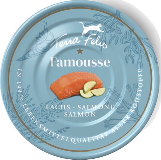 Terra Felis Våtfôr Terra Famousse Laks 12 X 80 G Terra Felis Våtfôr Terra Famousse Laks 12 X 80 G