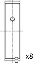 Stempelstanglager FAI AutoParts BB2011-STD Stempelstanglager FAI AutoParts BB2011-STD