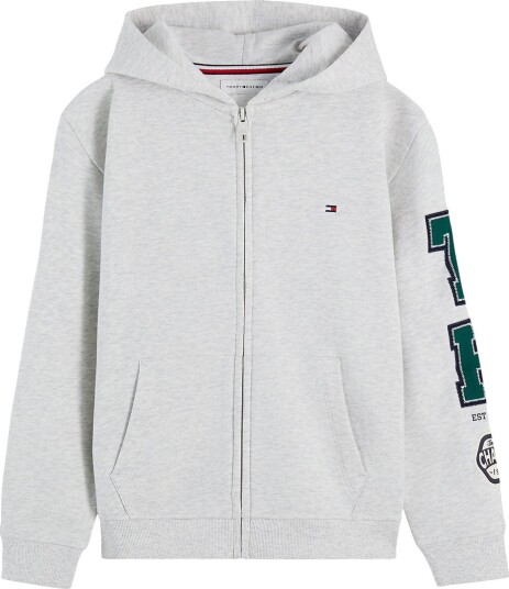 Tommy Hilfiger Cardigan   Grey Heather   Tommy Hilfiger   7 år (122)   Cardigan Grå Grønn