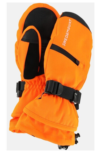 Swedemount St. Anton Ski Mitten Jr Orange M Skihansker