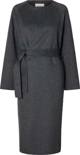 Selected Slwmara Handmade Coat Grey 34