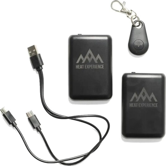 Heat Experience 5000mAh batterier til varmesokker 2 stk.