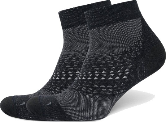 Asics Fujitrail Quarter Lightweight Sock Black XL