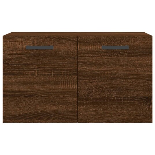 Veggskap brun eik 60x36,5x35 cm konstruert tre 8720845948689