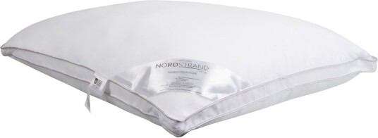 Nordstrand Home Bambus hodepute 60x63 cm Ekstra myk pute med 100% bambus trekk Bambuspute