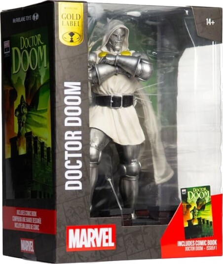 McFarlane Marvel Doctor Doom Gold Label Actionfigur 14867 McFarlane Marvel Doctor Doom Gold Label Actionfigur 14867