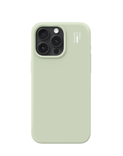 Ideal Of Sweden Silicone MagSafe Case  iPhone 15 Pro Max Sage Green