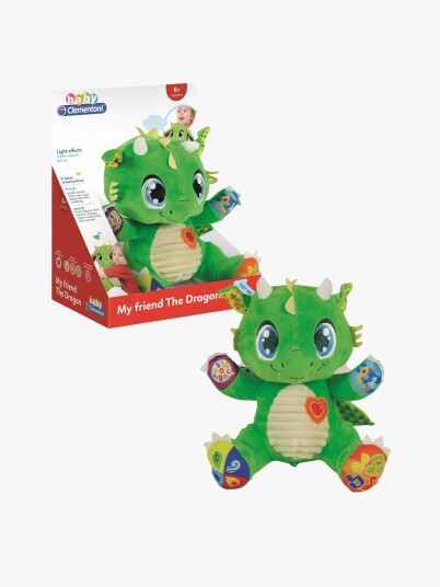 Clementoni Baby Baby Dragon Interactive Plush