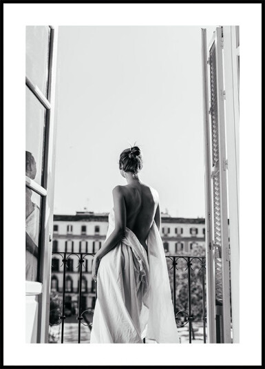 Woman by the Window A Morning Perspective Plakat Plakat / 30x40cm