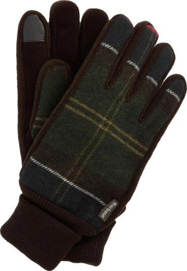 Barbour Man Hackney Tartan Gloves Classic Tartan Classic Tartan XL