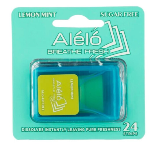 Aléló Breath Fresh Lemon Mint 24pcs