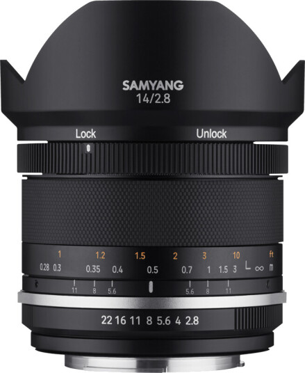 Samyang MF 14mm F2.8 MK2 Vidvinkelobjektiv for Canon EF