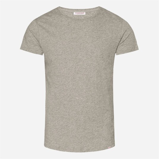 Orlebar Brown Ob-T Round Neck Mid Grey Melange