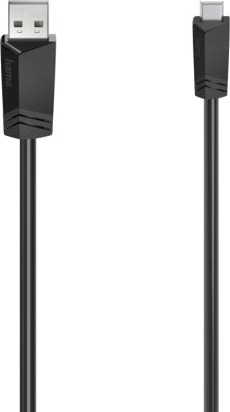 Hama 00200605 0,75 M Mini-Usb B Usb A Usb 2.0 0,48 Gbit/S Svart