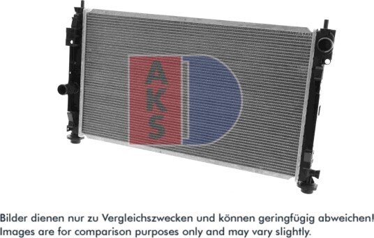 AKS DASIS 520128N Radiator motorkjøling