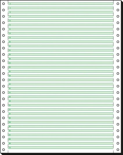 Sigel 12247 Universal 2000 Ark 60 G/M² Hvit Ecf