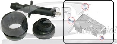 3RG 80932 Anslagsbuffer, motortildekning