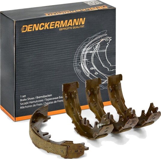 DENCKERMANN B120154 Bremsesko sett