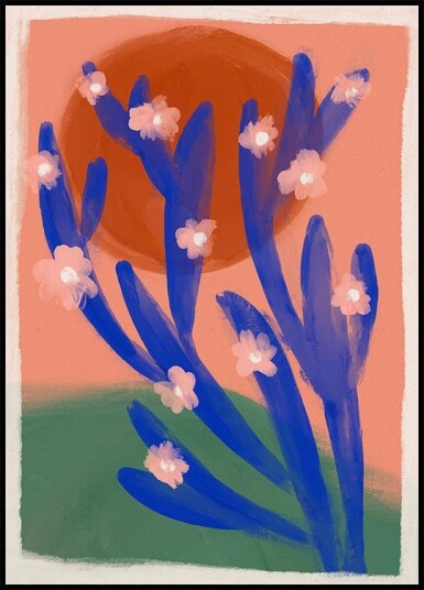 Blooming Dusk Plakat Plakat / 70x100cm