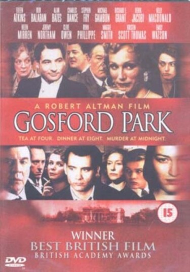 Gosford Park DVD Gosford Park DVD