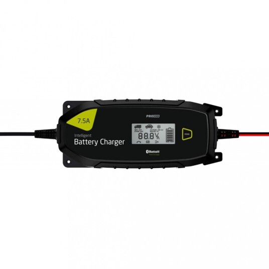 PROUSER Elektronisk Batterilader 12V/24V 7,5A m/ Bluetooth PROUSER Elektronisk Batterilader 12V/24V 7,5A m/ Bluetooth