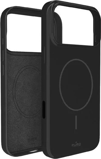 Puro Pulse Mobildeksel for iPhone 17 Pro Max MagSafe Svart Polykarbonat Puro Pulse Mobildeksel for iPhone 17 Pro Max MagSafe Svart Polykarbonat