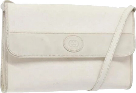 Gucci Vintage Dame Hvit Gucci Vintage Dame Hvit