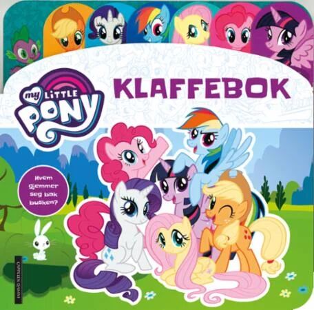 My Little Pony Klaffebok Av Erin Rose Wage