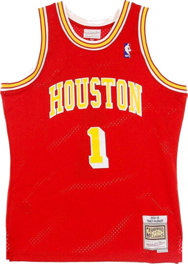 Mitchell & Ness Herre Sport Rød S,