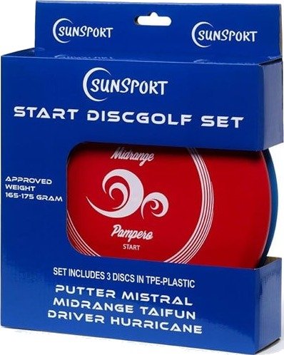 Bex Sport Discgolfsett Start 3 disker