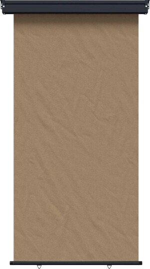 vidaXL Balkong Side Markise 117 x 250 cm 100% polyester jern stål