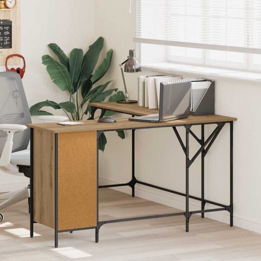 Skrivebord Artisan Eik 141 x 141 x 75 cm Konstruert tre Skrivebord Artisan Eik 141 x 141 x 75 cm Konstruert tre