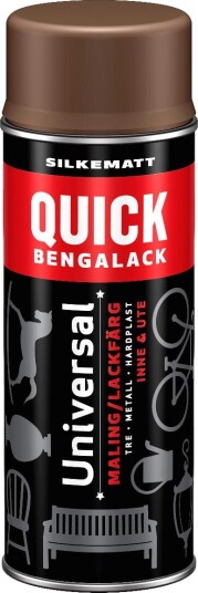 Quick bengalack spray skinn silkematt Quick bengalack spray skinn silkematt