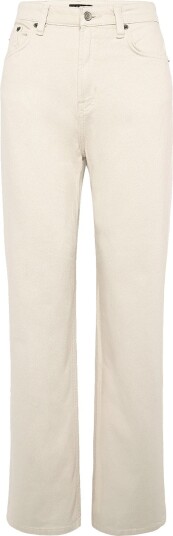 Lauren Ralph Lauren High Rise Straight Jean Cream 30 Lauren Ralph Lauren High Rise Straight Jean Cream 30