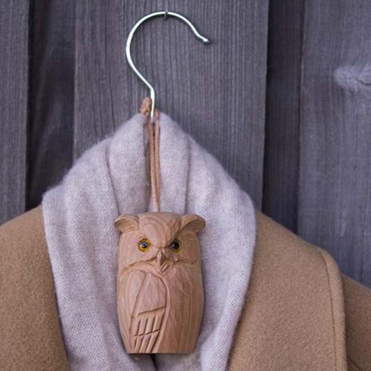 Wildlife Garden Diffuser Ugle sedertre H8,2