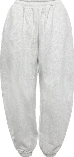 Weekday Lotte Standard Sweatpants GREY MELANGE M