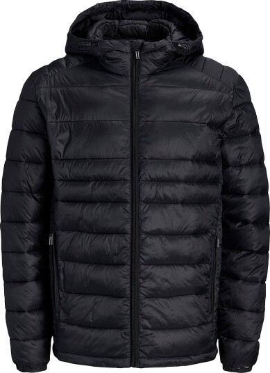 Jack & Jones Pufferjakke Jjekingsley Light Puffer Svart Jack & Jones Pufferjakke Jjekingsley Light Puffer Svart