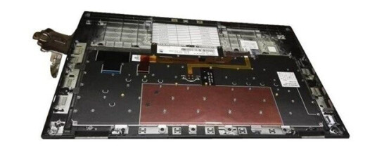 Lenovo Chicony - Brbart tastatur - til utskifting - Belgisk - Svart