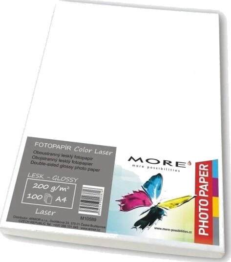 Armor Coated Fargelasert Papir 200 G/M² Dobbeltsidig Blank 100 Ark Color Laser Armor Coated Fargelasert Papir 200 G/M² Dobbeltsidig Blank 100 Ark Color Laser