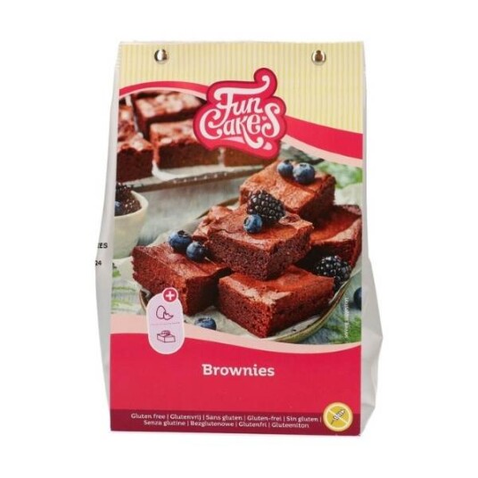 Funcakes Kakemiks For Brownies Glutenfri 500g 