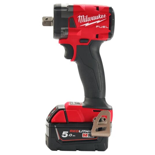 Milwaukee M18 FIW2P12-502X Muttertrekker Inkl. lader, 2 stk batterier og koffert Milwaukee M18 FIW2P12-502X Muttertrekker Inkl. lader, 2 stk batterier og koffert