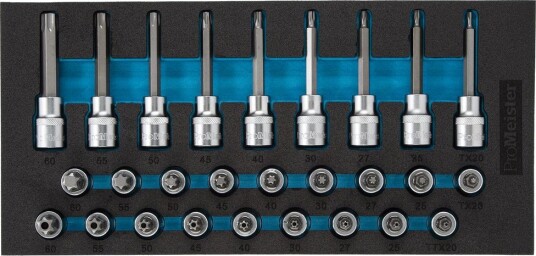 Promeister Pipebits Torx 1/2 27 Deler