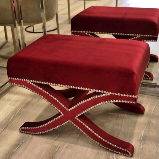 Mursida Sittepuff 60 cm Red