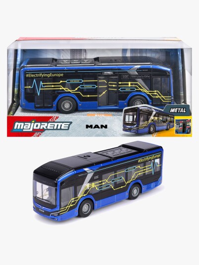 Majorette Man Lion's City 10 E Bus Blue One Size