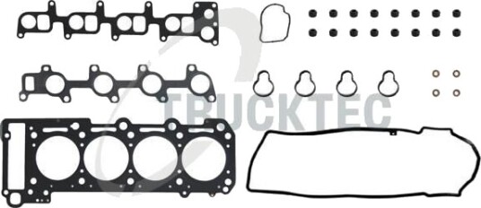 Tetningssett, topplokk TRUCKTEC AUTOMOTIVE 02.10.182