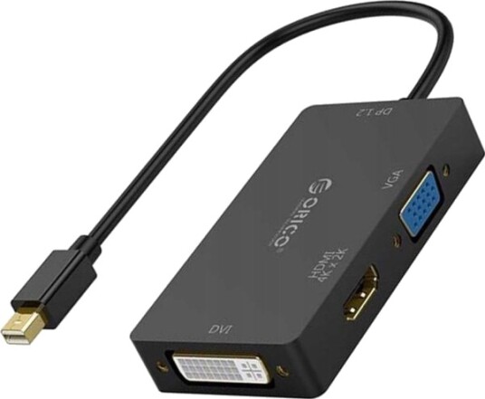Orico Adapter Fra Mini Displayport Til Hdmi, Vga, Dvi