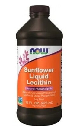 Now sunflower lecithin 473 ml Now sunflower lecithin 473 ml