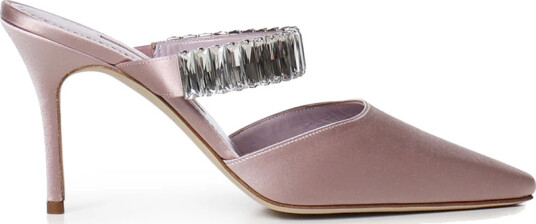 Manolo Blahnik Dame Sko Rosa 37 EU,
